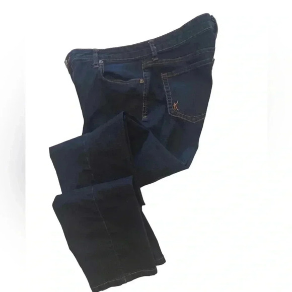 Kut from the Kloth Lucille Skinny Dark Wash Jeans Size 10 - Picture 6 of 13